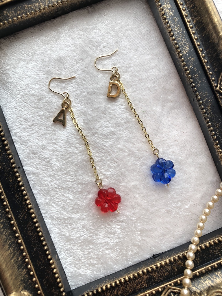 ツイステ　エーデュース　イメージピアス/イヤリングパーツ変更オプション有