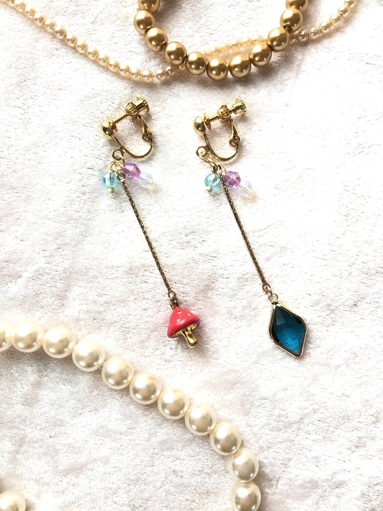 ツイステ ジェイド イメージピアス/イヤリング パーツ変更可