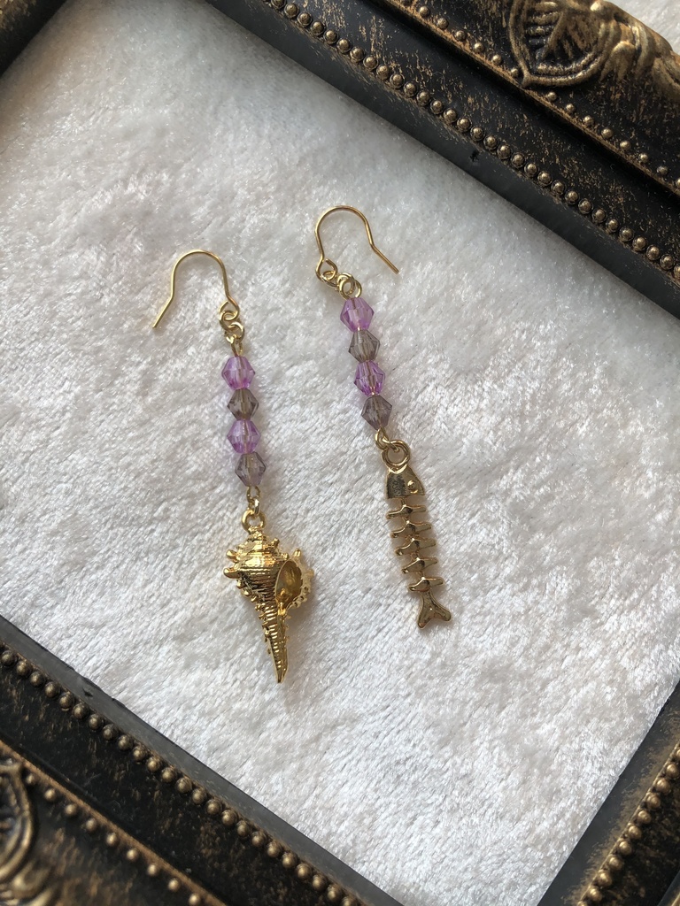 「支配人の耳飾り」ツイステ アズール イメージピアス/イヤリングパーツ変更オプション有