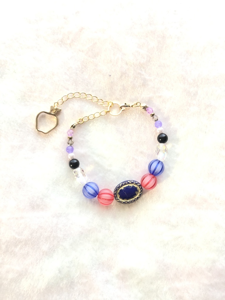 ツイステ ポムフィオーレ寮 イメージブレスレット 食べてはいけない林檎のブレスレット