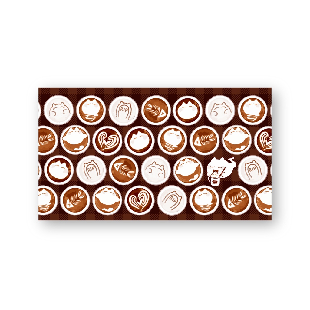 ねこおばけちゃん合皮ポーチ