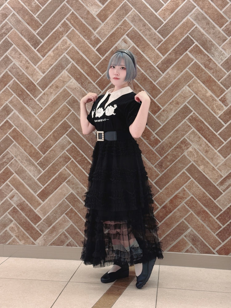 【受注】エンジョイねこおばけちゃんTシャツ