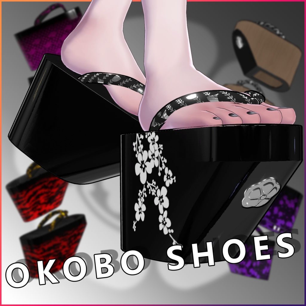 [GW 20%OFF] Okobo Shoes [おこぼ靴] for Kikyo, Lasyusha, Lime Florent, Manuka, Maya, Moe, Rindo, Selestia, Shinra and Tresha!