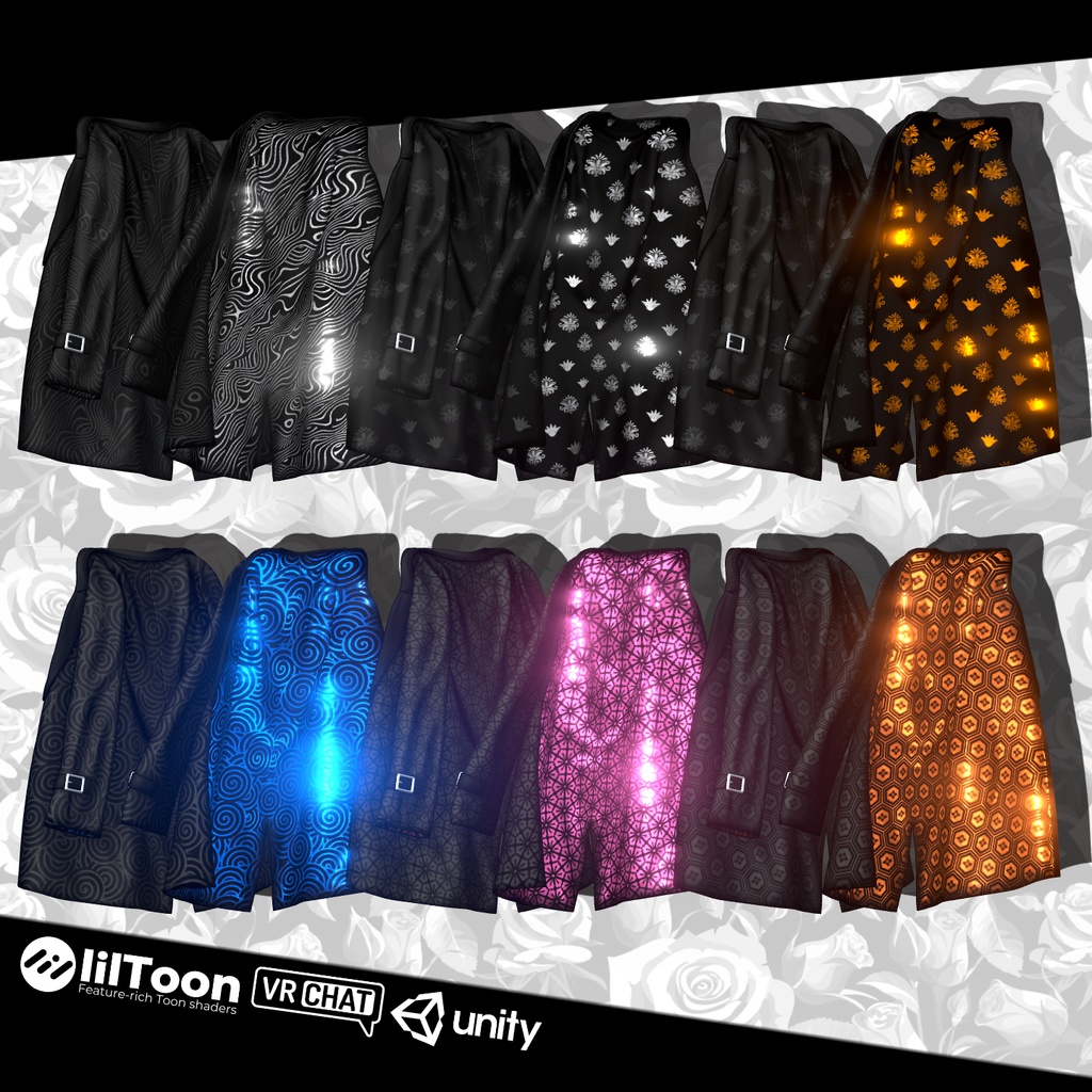 Cipher Cloak用テクスチャー |『サイパークロック』 by Mirène Line