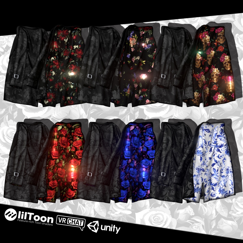 Cipher Cloak用テクスチャー |『サイパークロック』 by Mirène Line