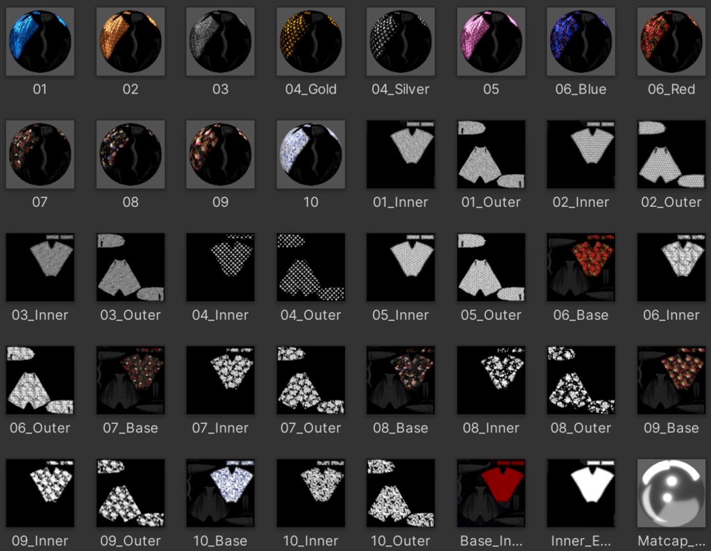 Cipher Cloak用テクスチャー |『サイパークロック』 by Mirène Line