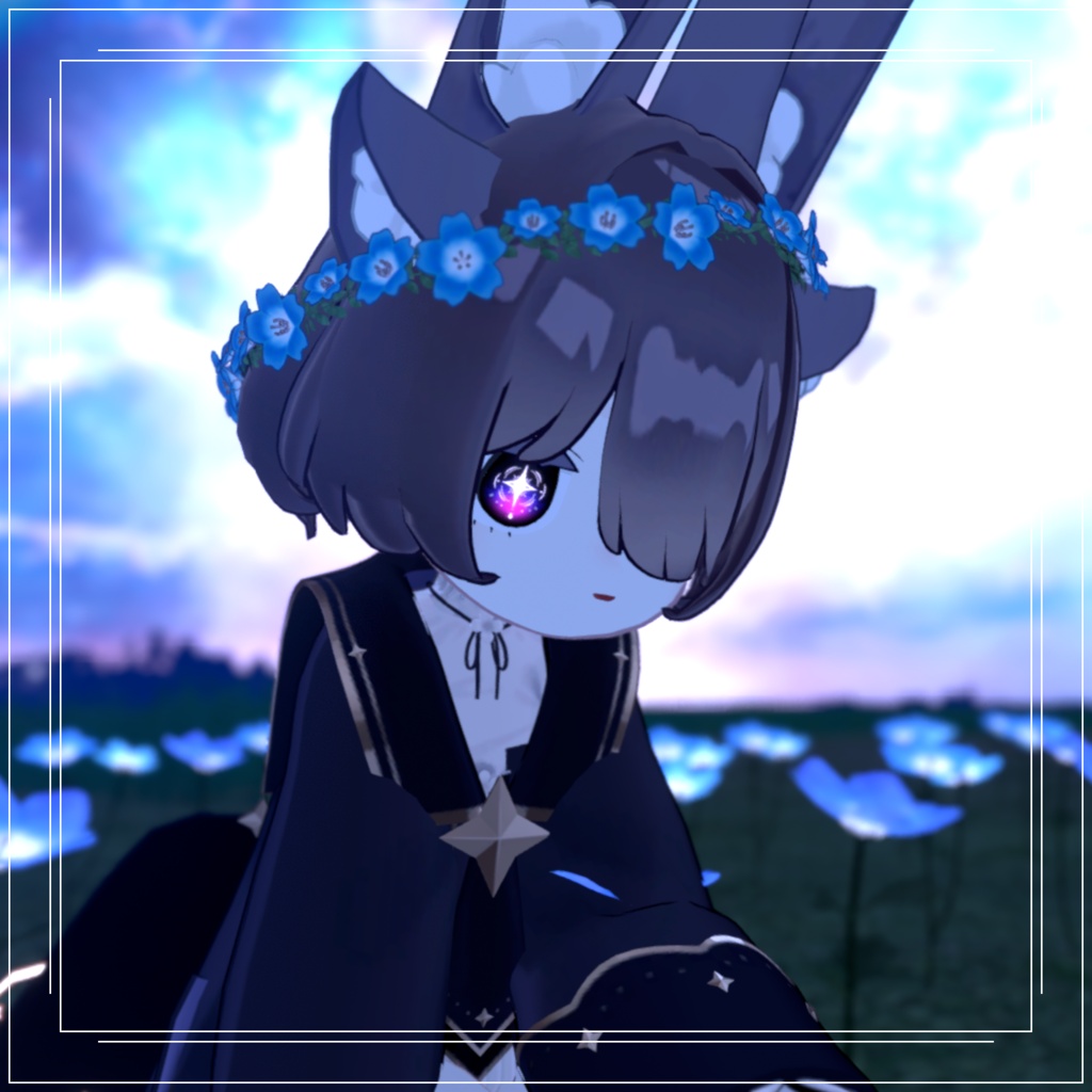 【VRCアイテクスチャ】マジックスターアイ 【lilToon対応】