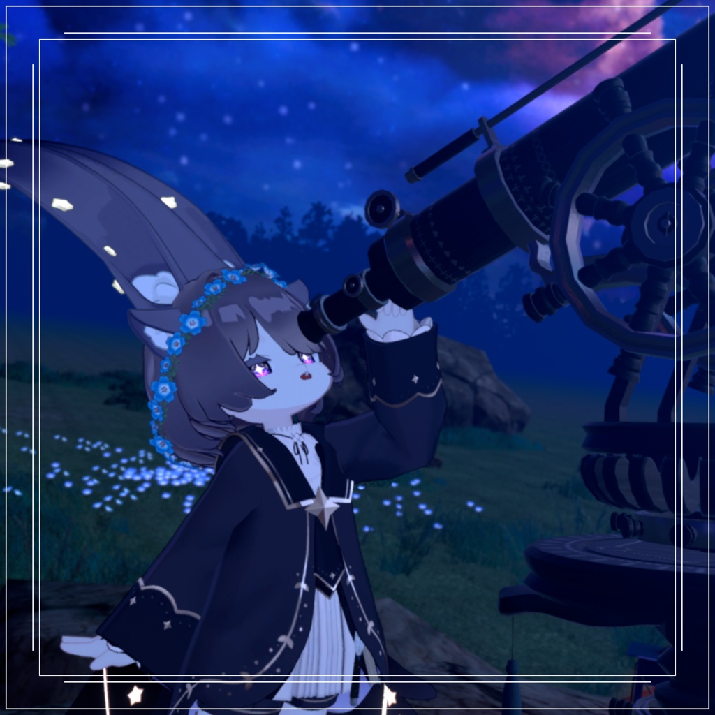 【VRCアイテクスチャ】マジックスターアイ 【lilToon対応】