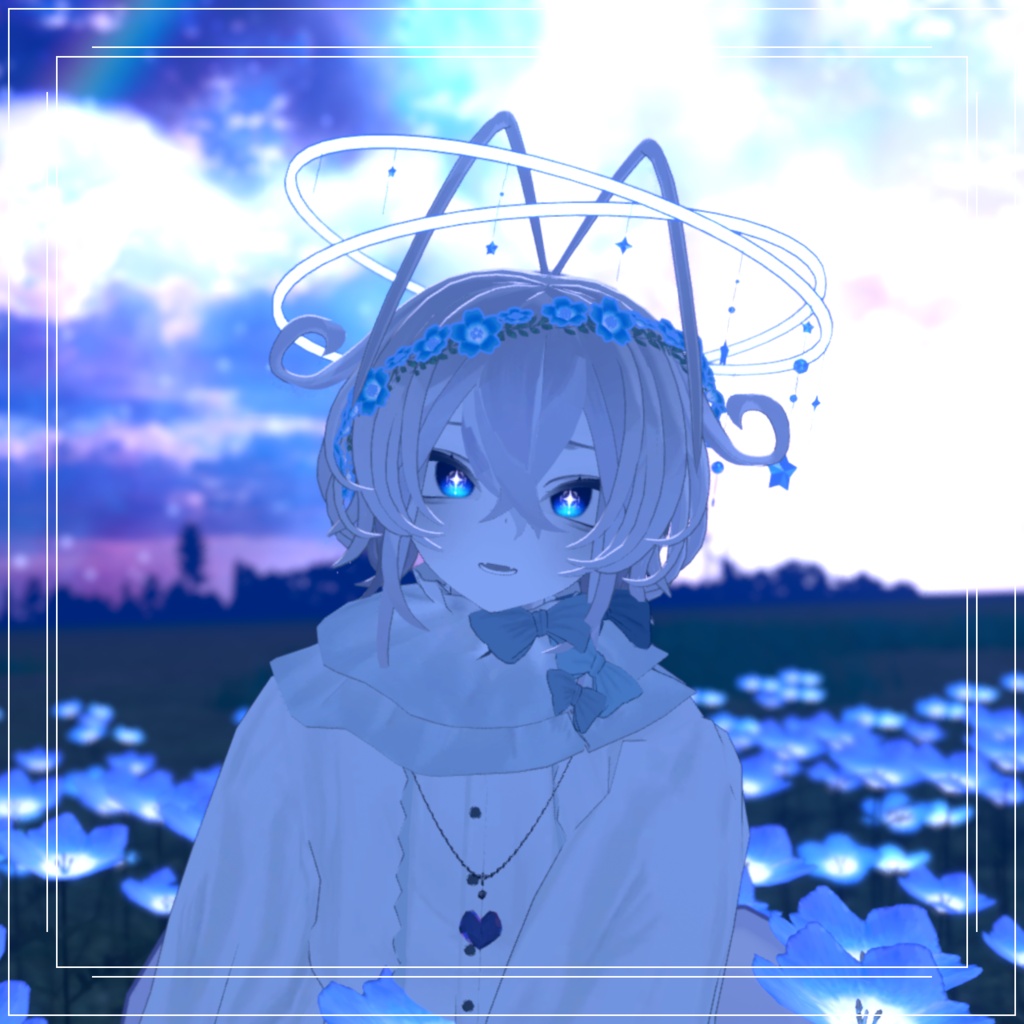 【VRCアイテクスチャ】マジックスターアイ 【lilToon対応】