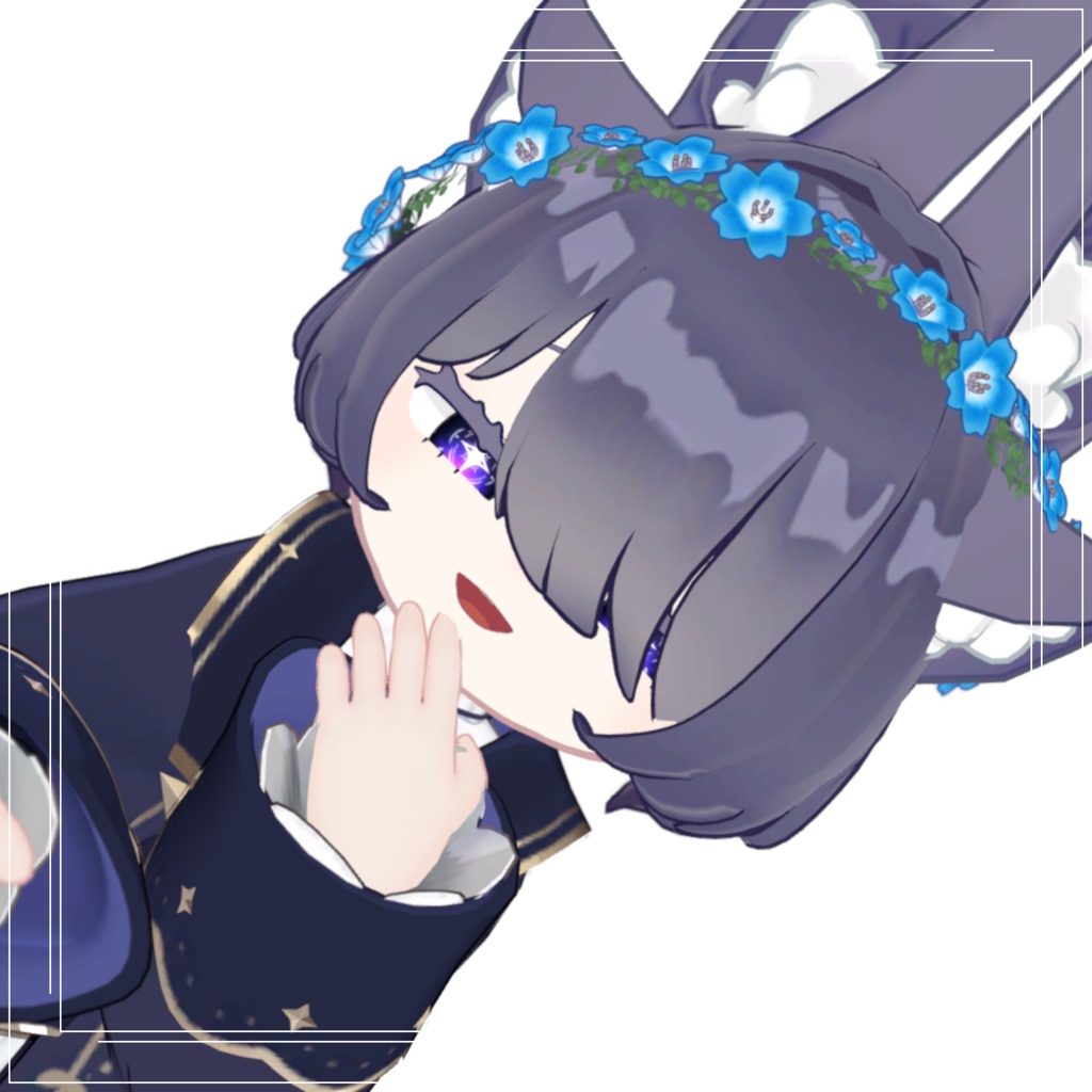 【VRCアイテクスチャ】マジックスターアイ 【lilToon対応】