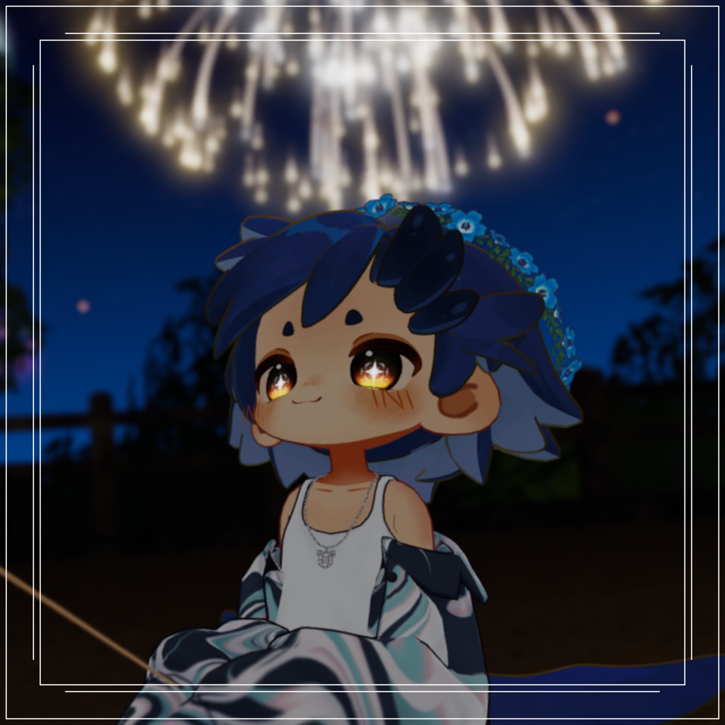 【VRCアイテクスチャ】マジックスターアイ 【lilToon対応】