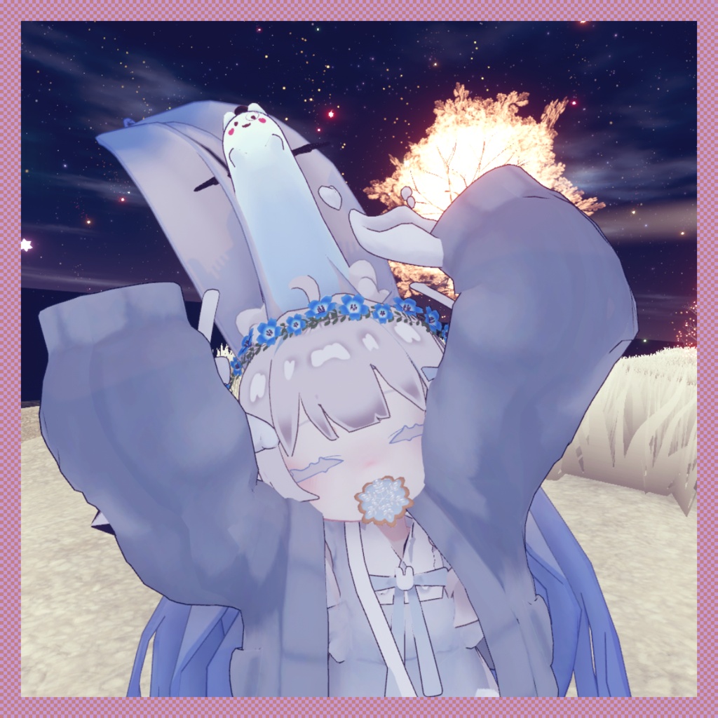 【VRCギミック】もちもち!もちばけ!【キプフェル対応】