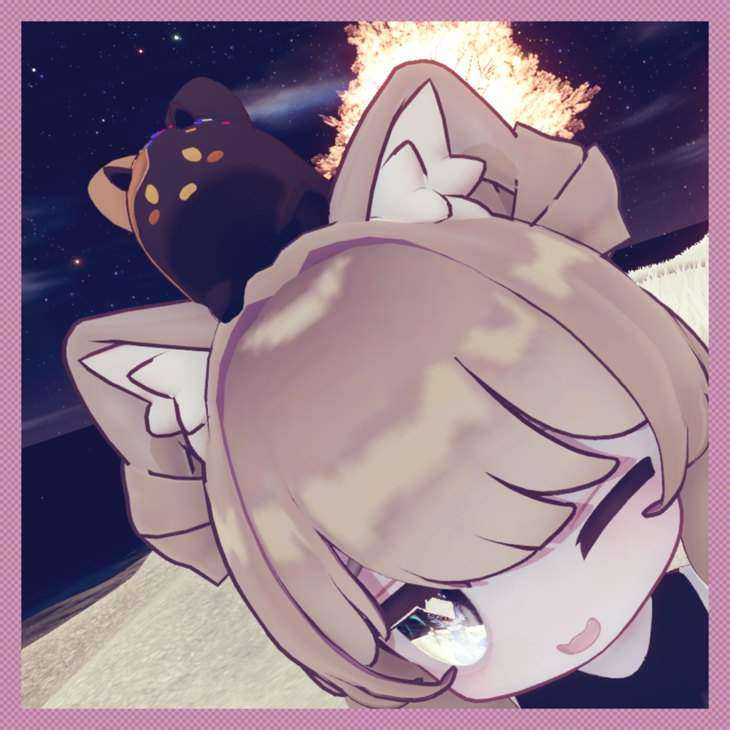 【VRCギミック】もちもち!もちばけ!【キプフェル対応】