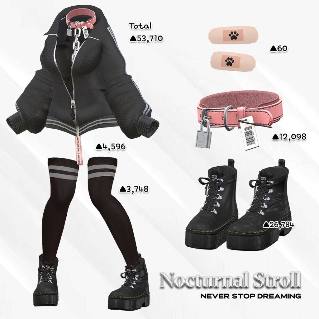 【13Avatars】夜の散歩 Nocturnal Stroll