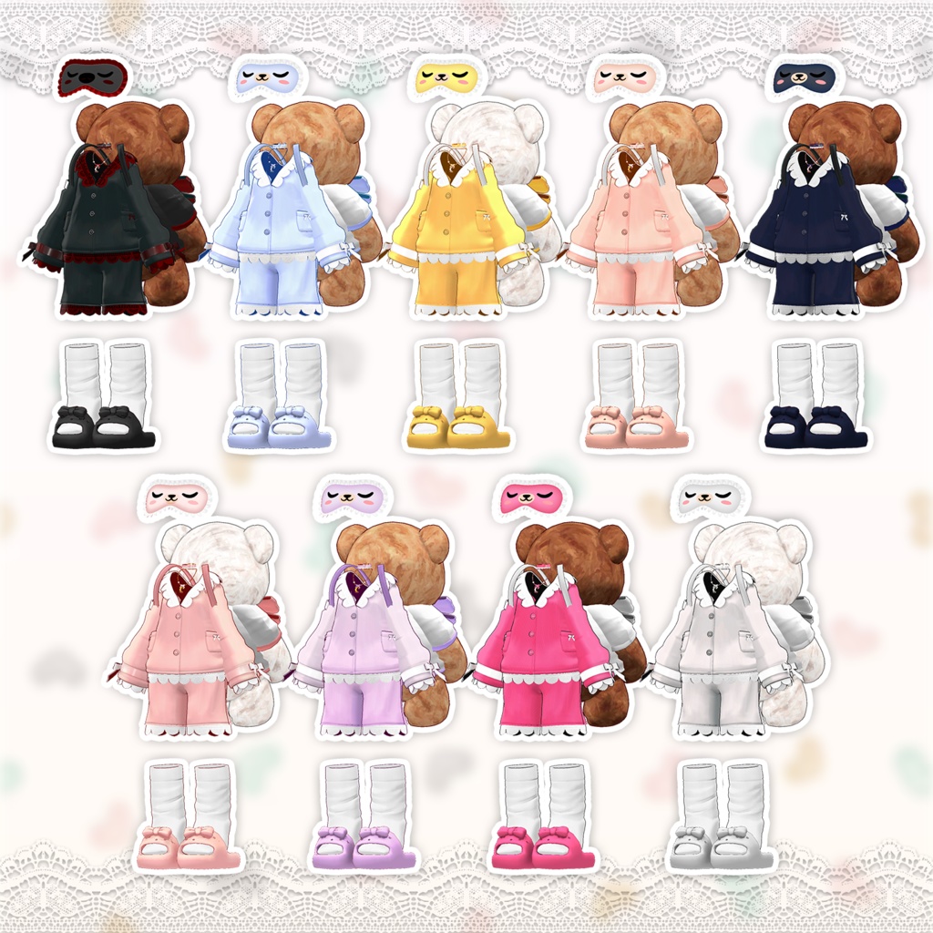 【15Avatars】ネムトプリ Nap'n'Chill