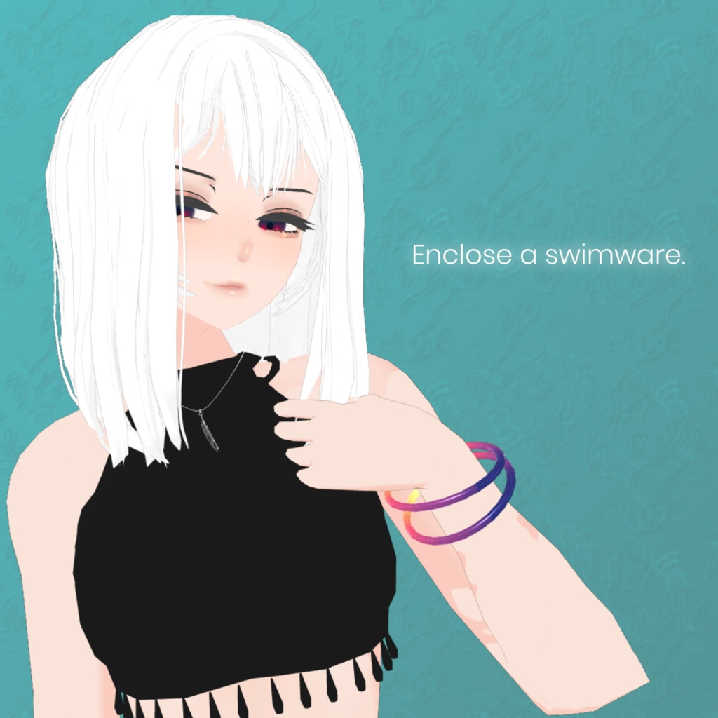 オリジナル3Dモデル『Yasna』【2019/PhysBones対応】