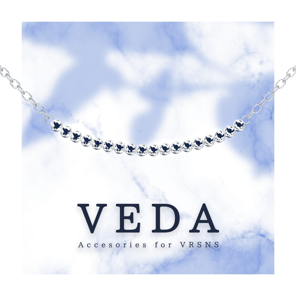 『VEDA Necklace 001』VRChat向けアクセサリー
