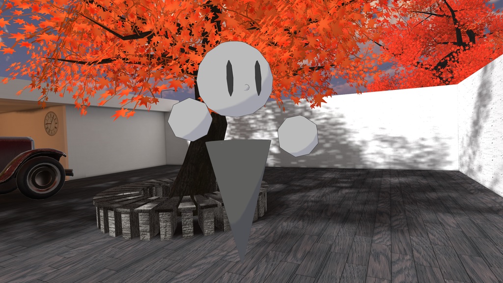 VRSNS向けアバター『無難なアバター』