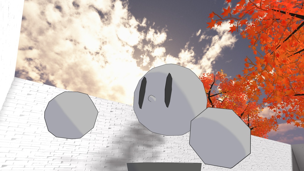 VRSNS向けアバター『無難なアバター』