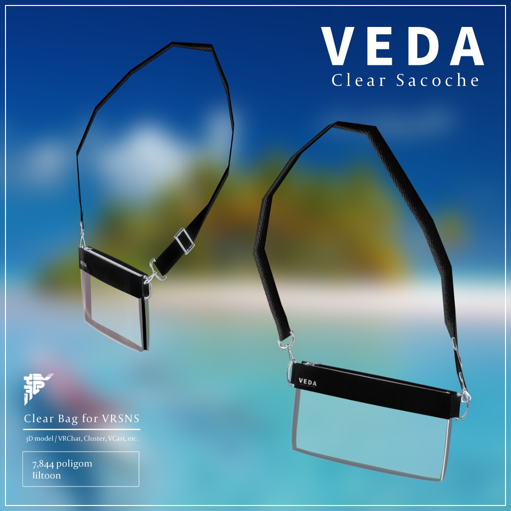 『VEDA クリアサコッシュ』VRSNS向け小物