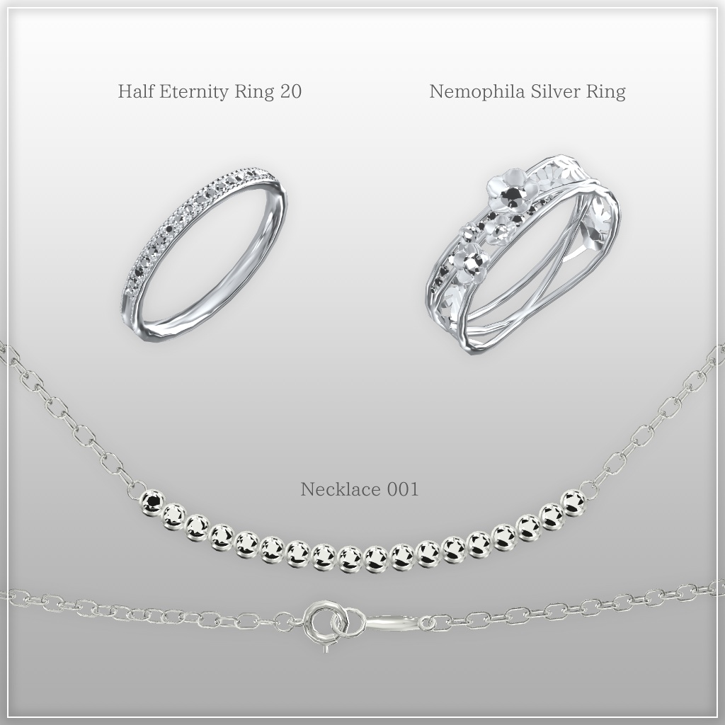 【YMファンメイド】『VEDA アクセサリーセット』VRSNS向けアクセサリー