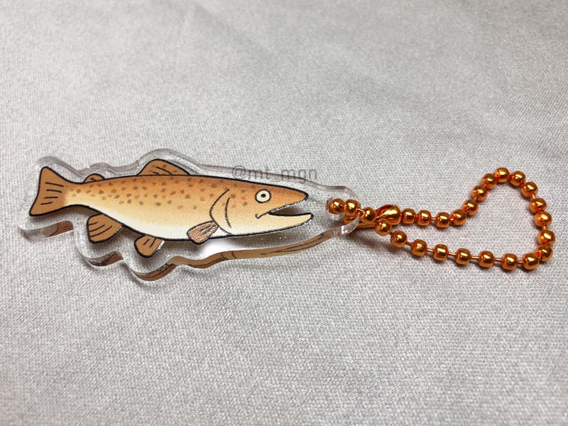 ますアクリルキーホルダー