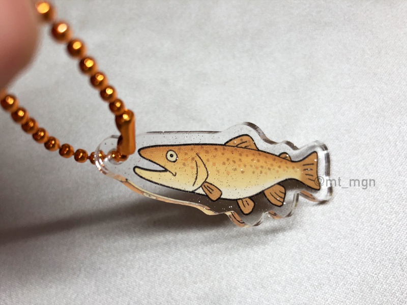 ますアクリルキーホルダー