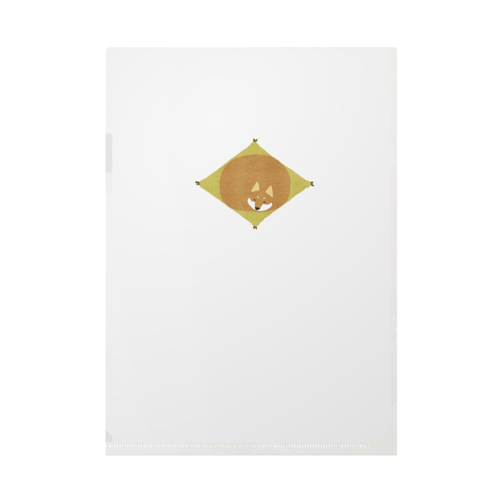 菱柴クリアファイル