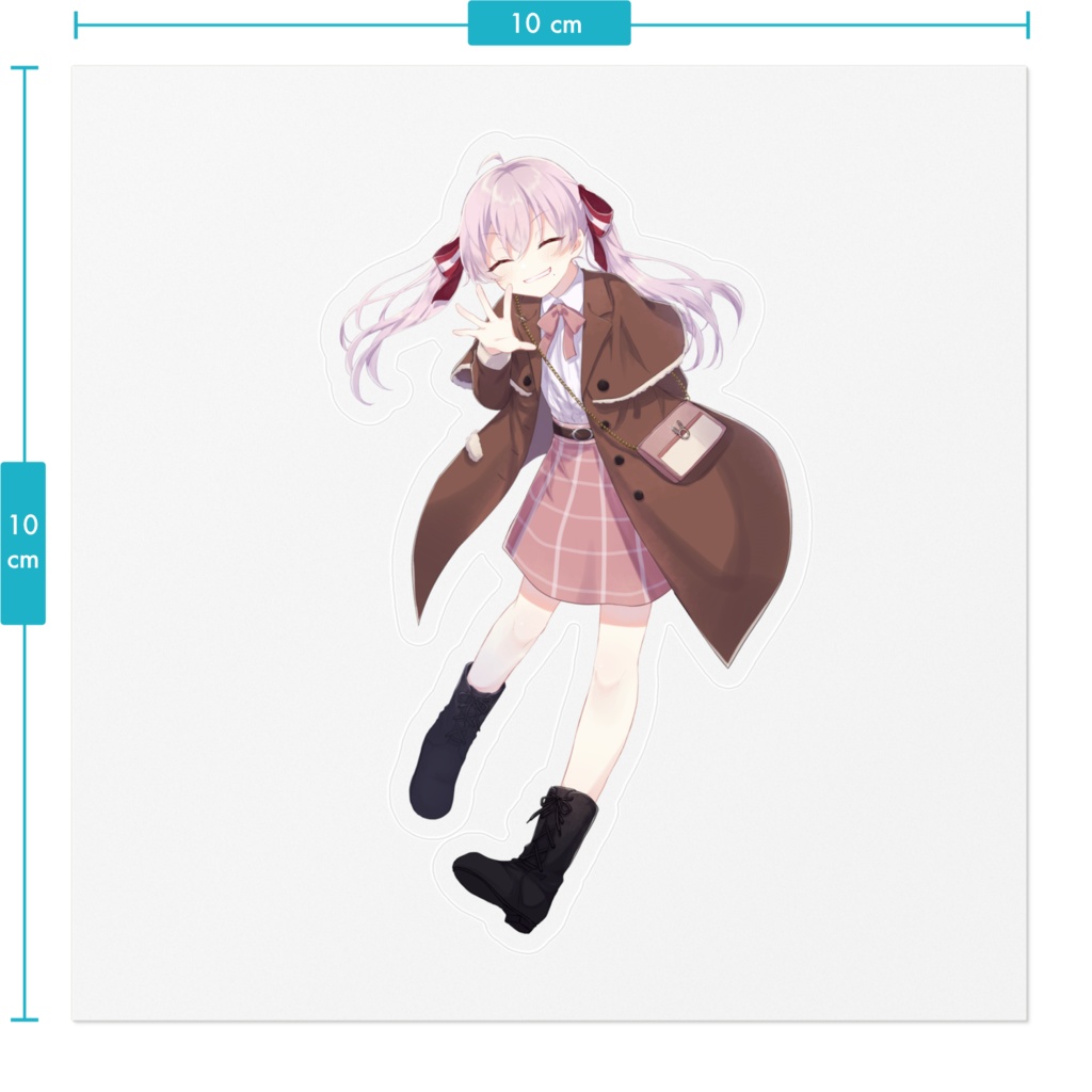 ステッカー 手振り