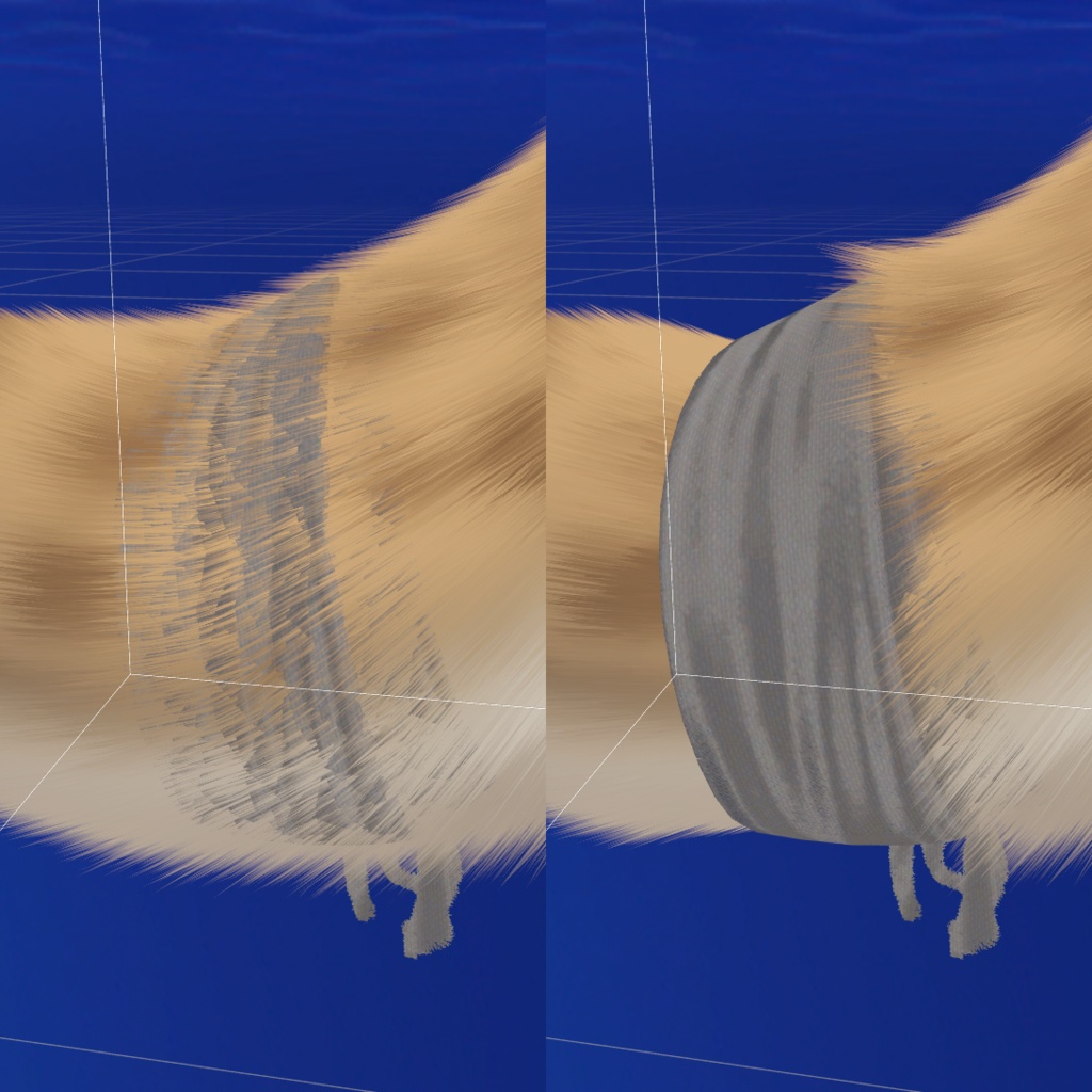 【無料あり】ファー貫通調整ツール Mofufuku Fur Collision Resolver【VRChat】