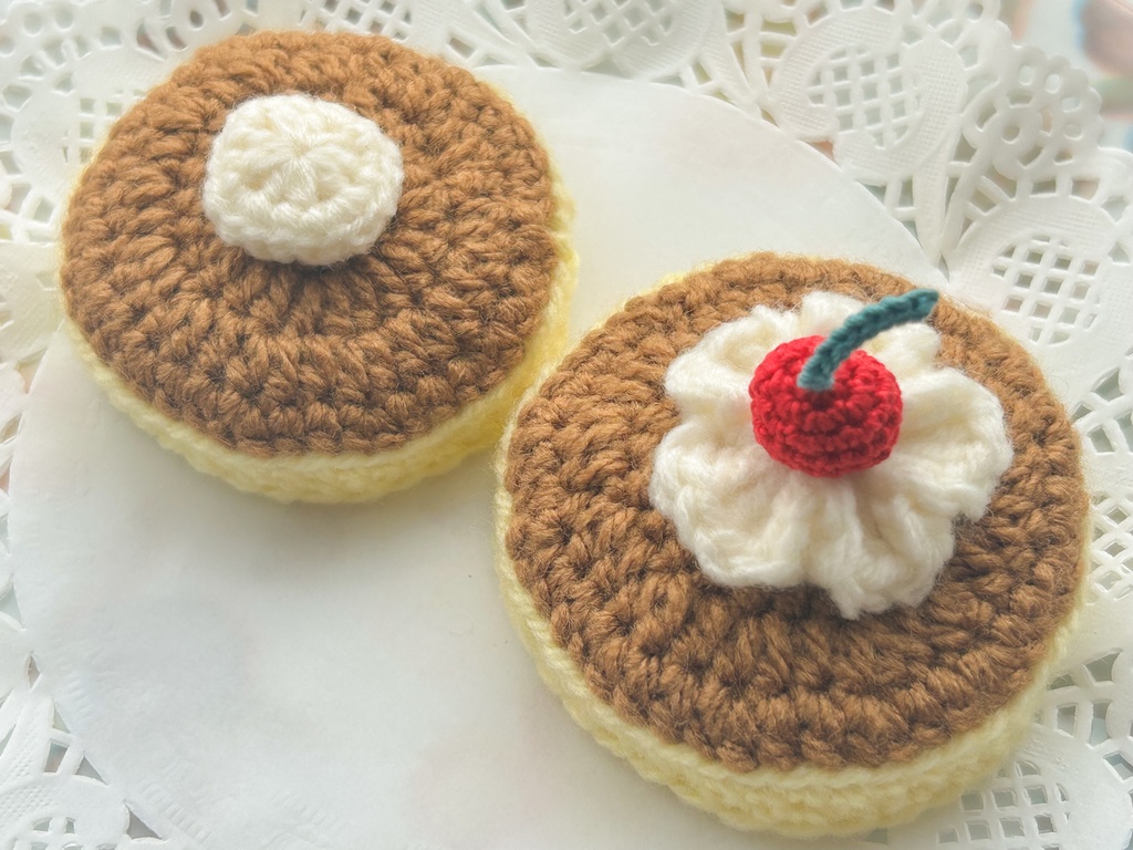 ホットケーキっぽい帽子