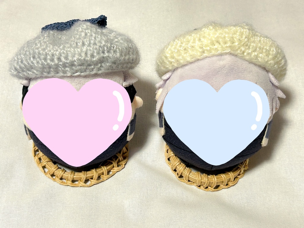 ふわふわモヘアのベレー帽