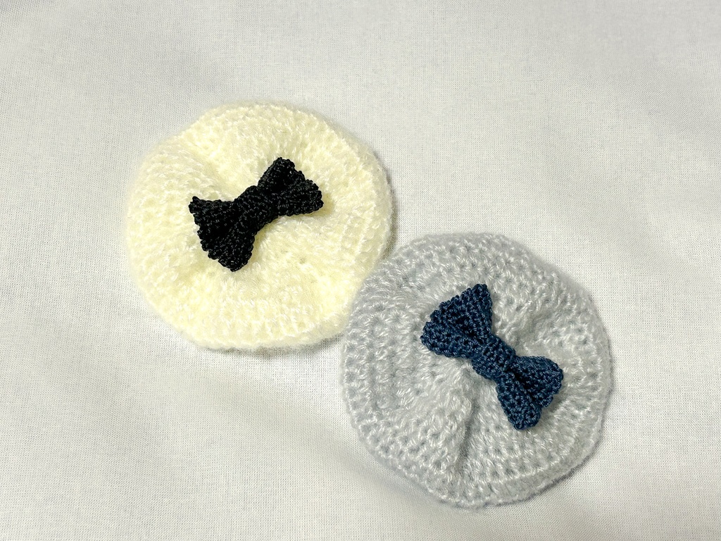 ふわふわモヘアのベレー帽