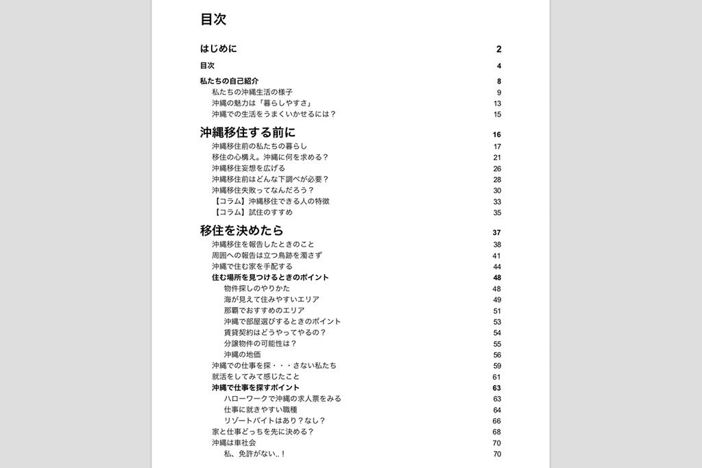 みなみの家の沖縄移住本(沖縄移住ライフハック電子書籍版)