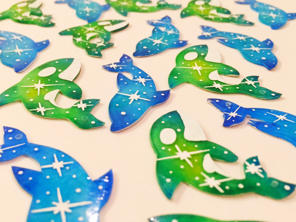 【在庫なし】星空ピンブローチ