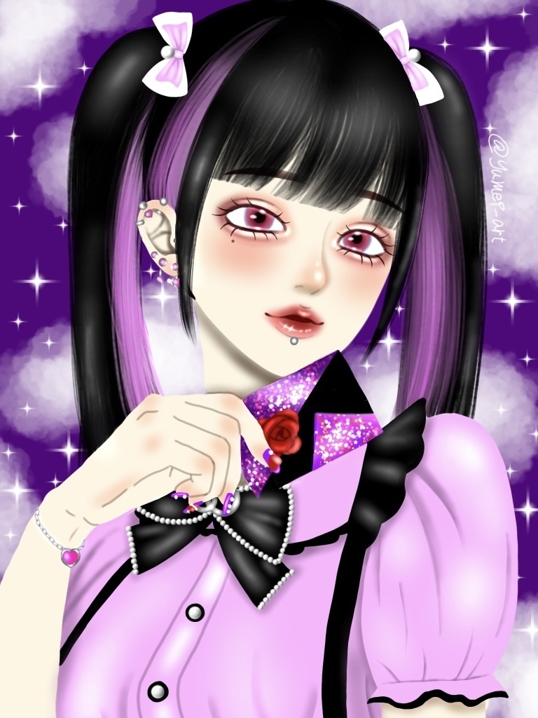 コスメ女子 ポストカード