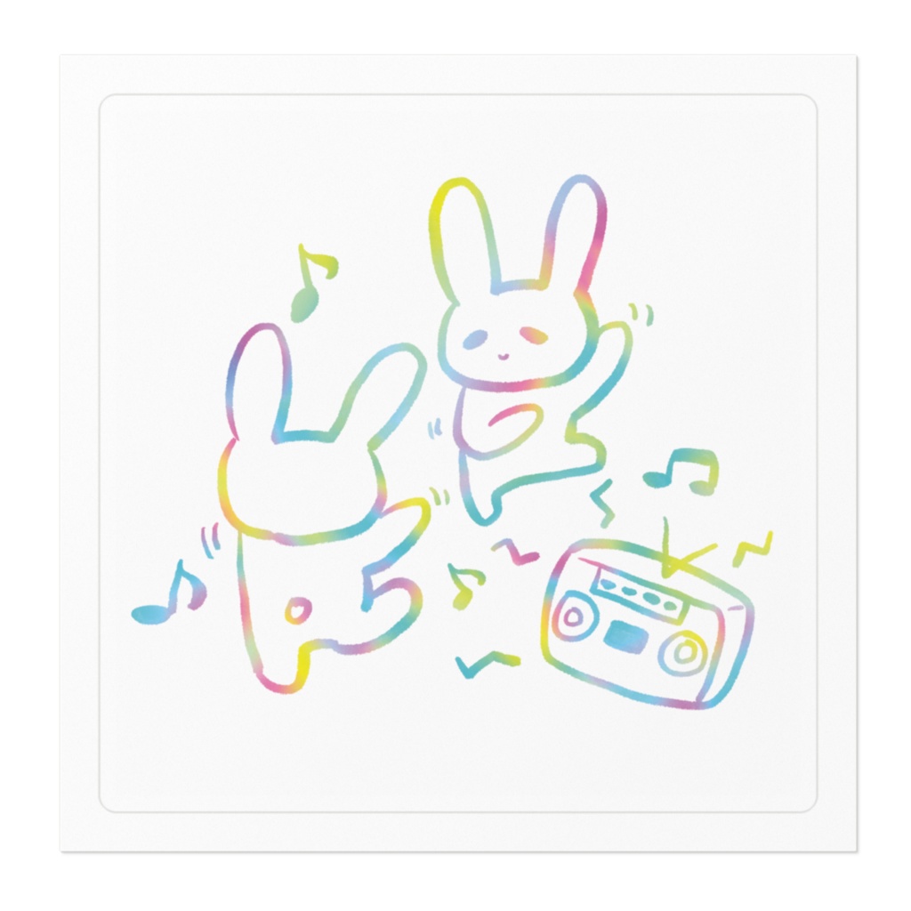 踊るぺぇ(カラフル)