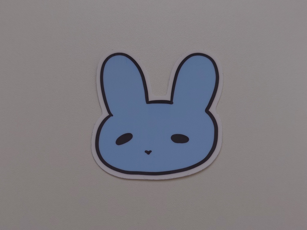 ステッカー（ぺぇの顔）