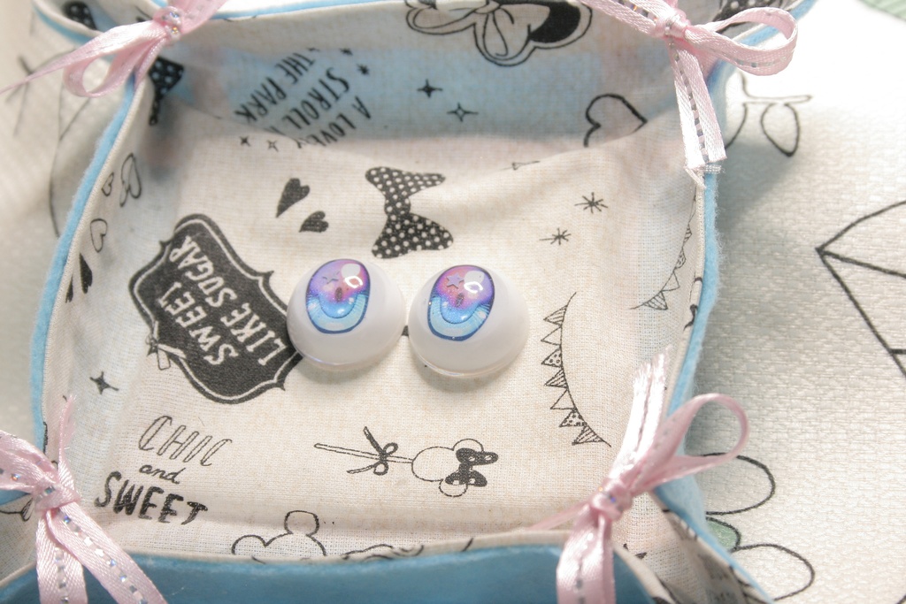 ♪ オリジナルレジンアイ ・ 星明 (ほしあかり) ・ 全五色 ♪