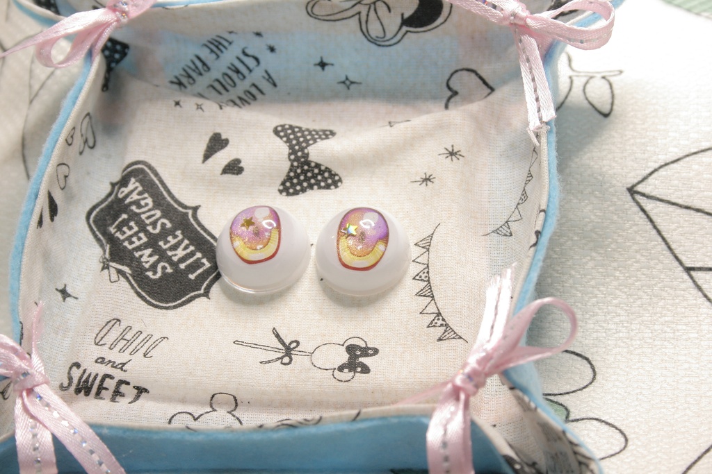 ♪ オリジナルレジンアイ ・ 星明 (ほしあかり) ・ 全五色 ♪