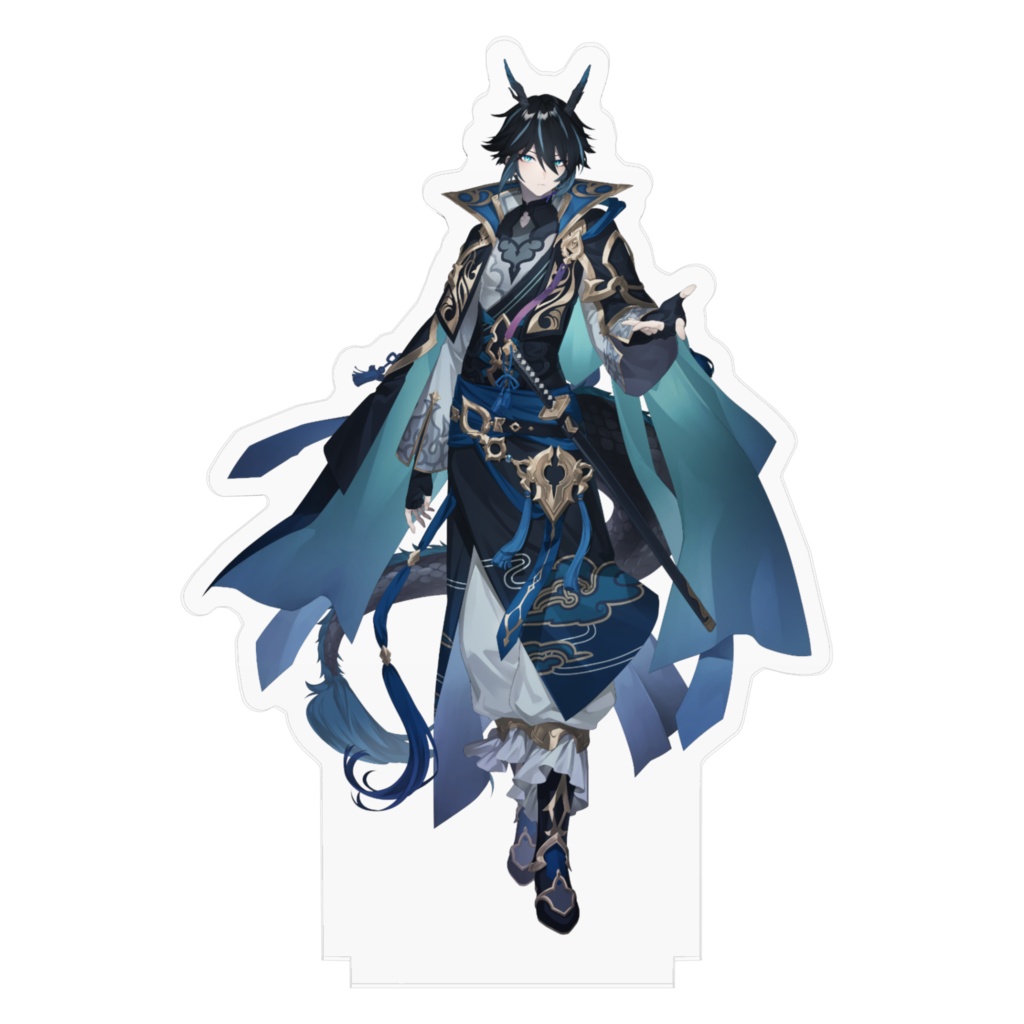 蒼風龍ハル アクリルスタンド(100×100㎜)