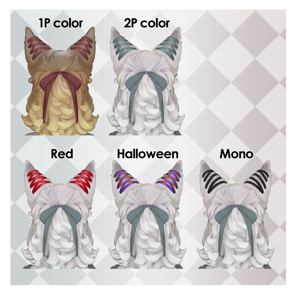 Ear_Ribbon_Corset_Pierce【Maryciaちゃん専用】