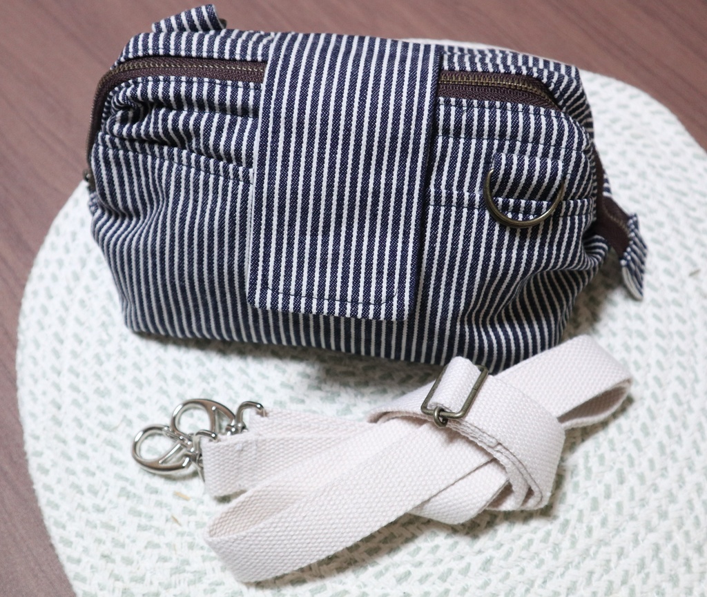 児島デニムの会計ポーチ(12オンスデニム)