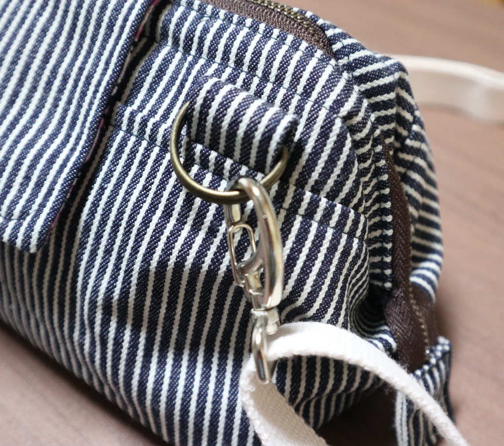 児島デニムの会計ポーチ(12オンスデニム)