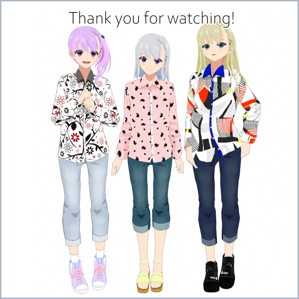 【#VRoid】Yシャツ32種【正式版対応済み】【セルルック対応】【男女兼用】