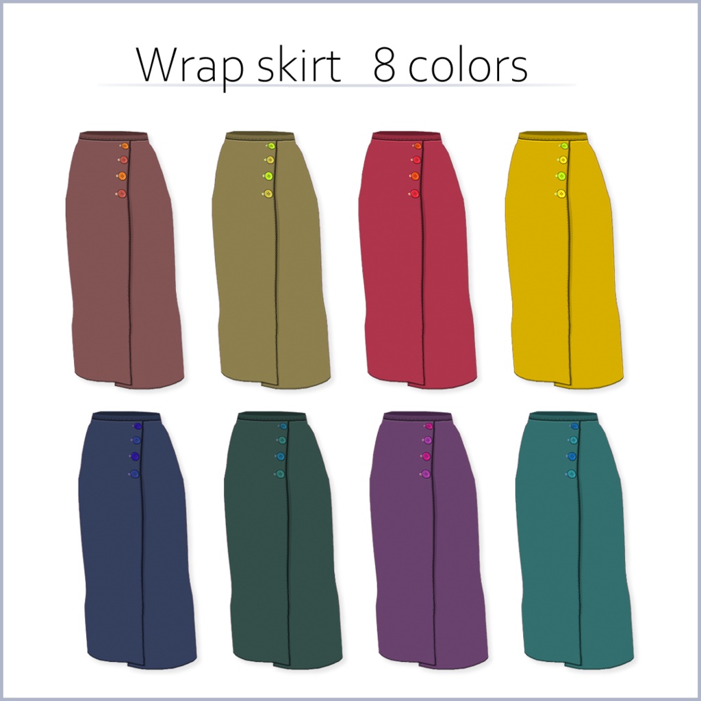 【#VRoid】秋冬の暖かい私服コーデ【正式版対応済】【セルルック対応】