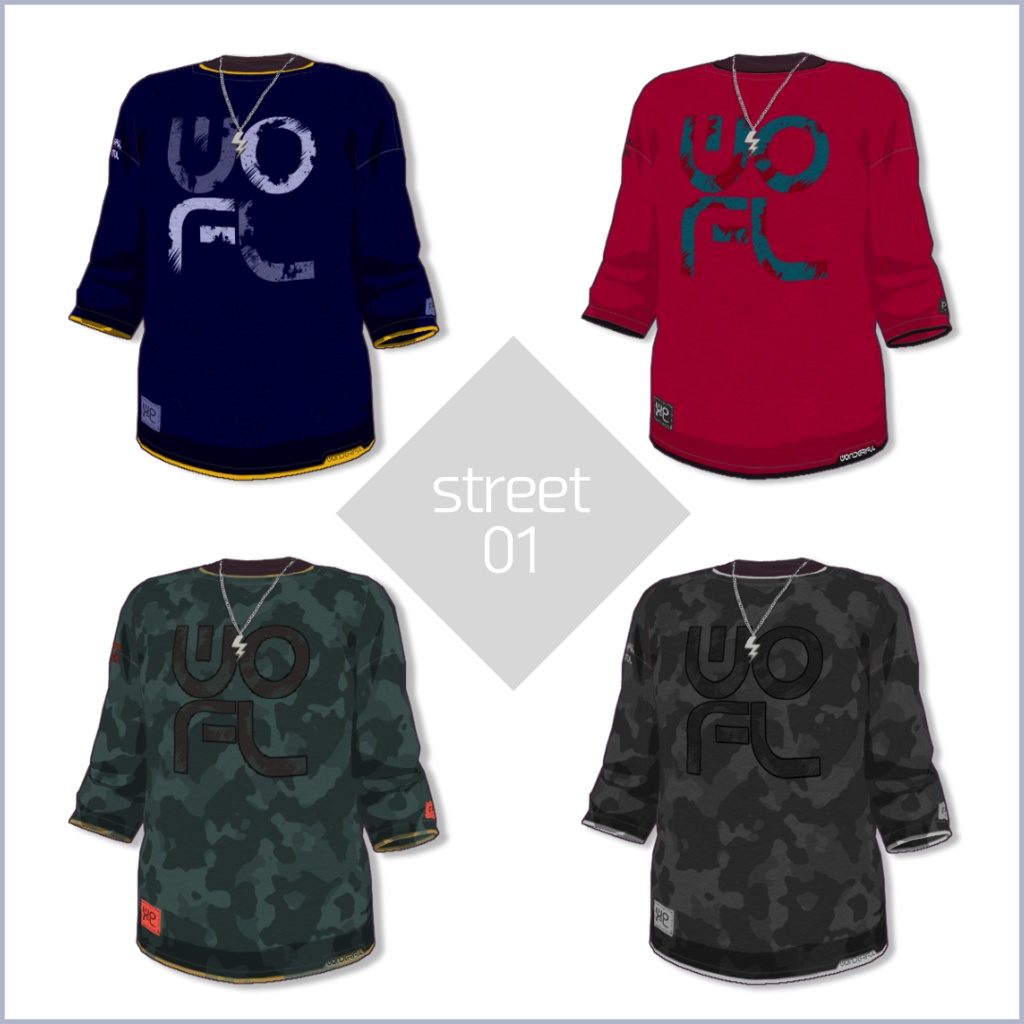 【#VRoid】アクセサリー付き夏私服【正式版対応済】【セルルック対応】【男女兼用】