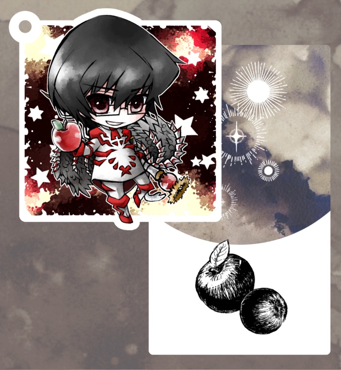 【LC】職員アクリルキーホルダー