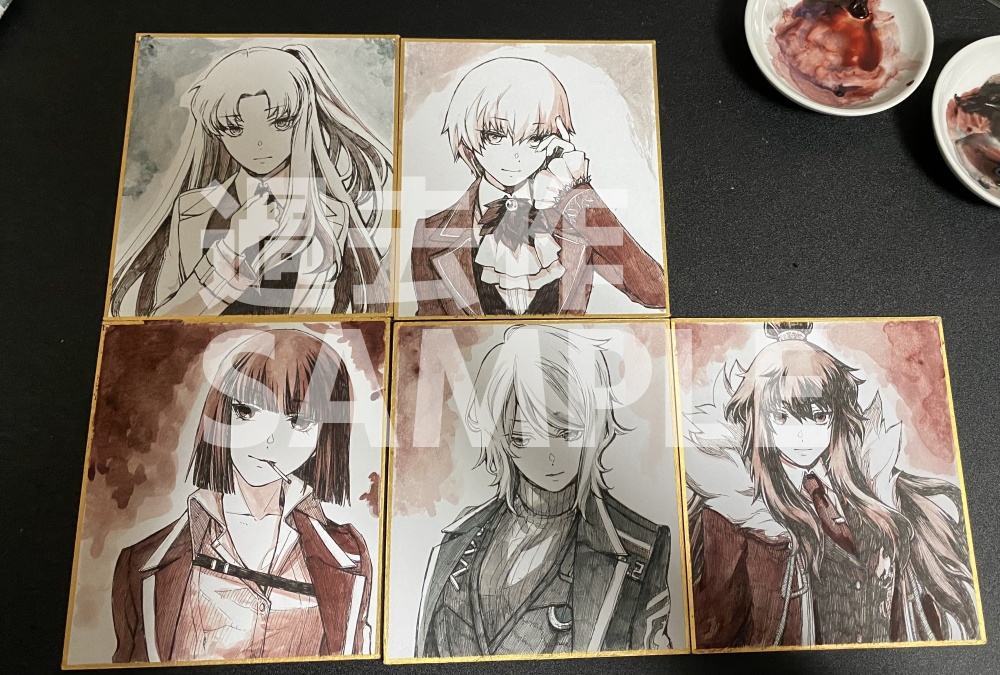 【原画】ミニ色紙オーダー(説明文必読)