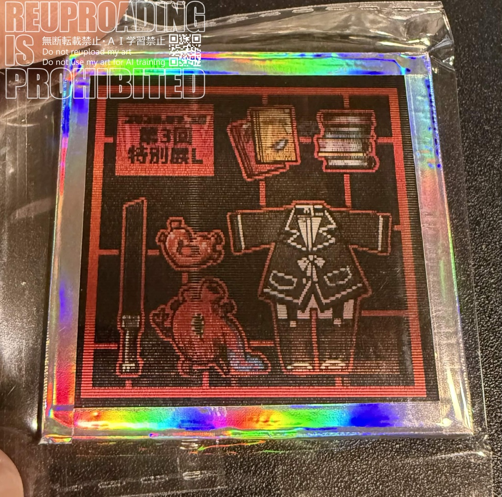 ※8月発送【特別展L】第3回開催記念グッズ(ミニアクリル色紙)